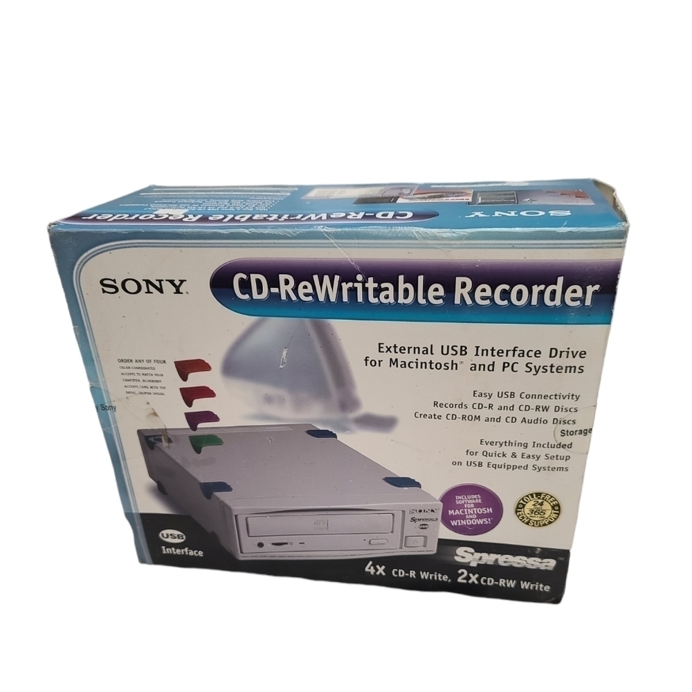 Sony CD-rewritable recorder